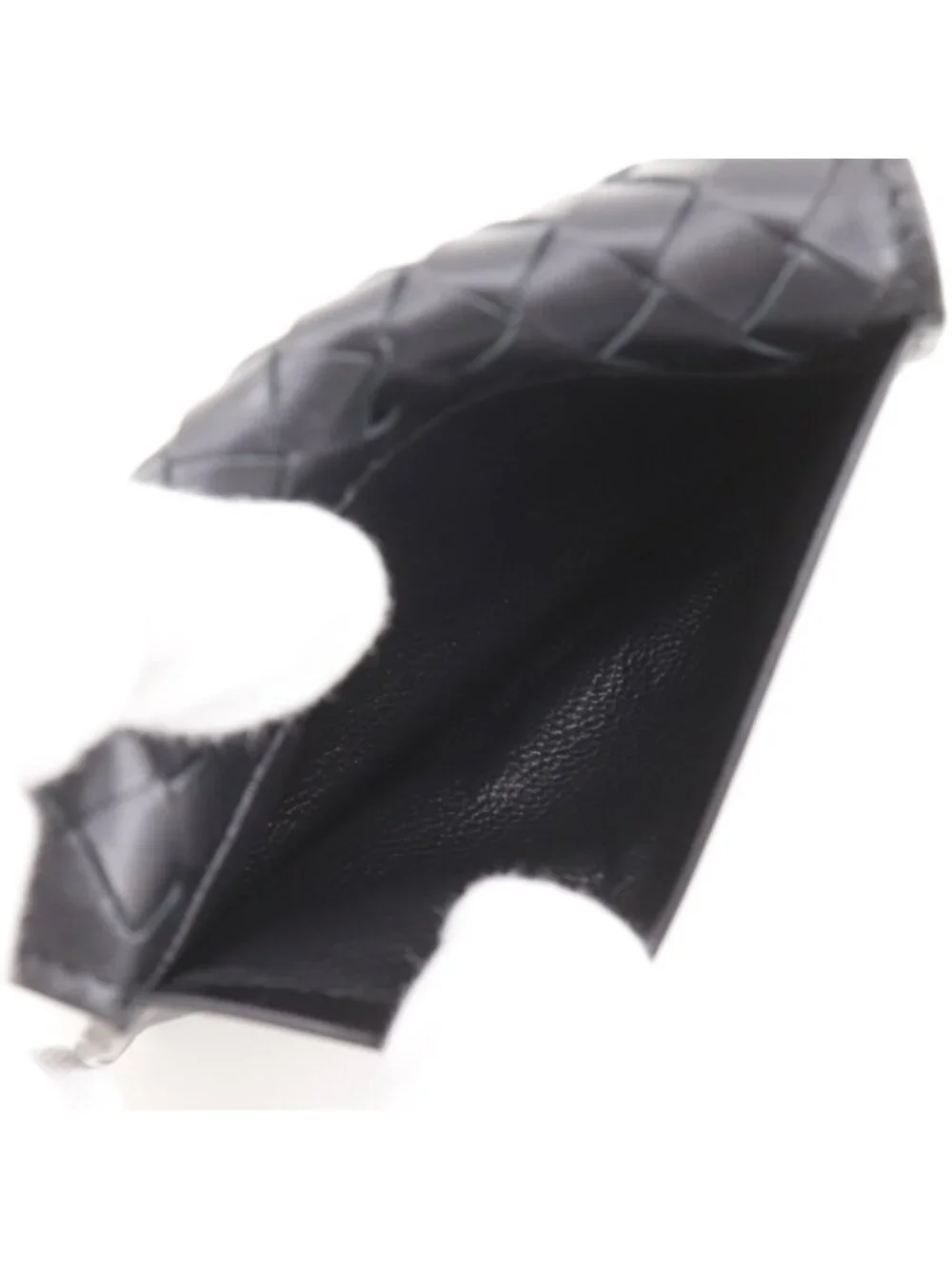 Bottega Veneta Card Case Calf Black Business Holder